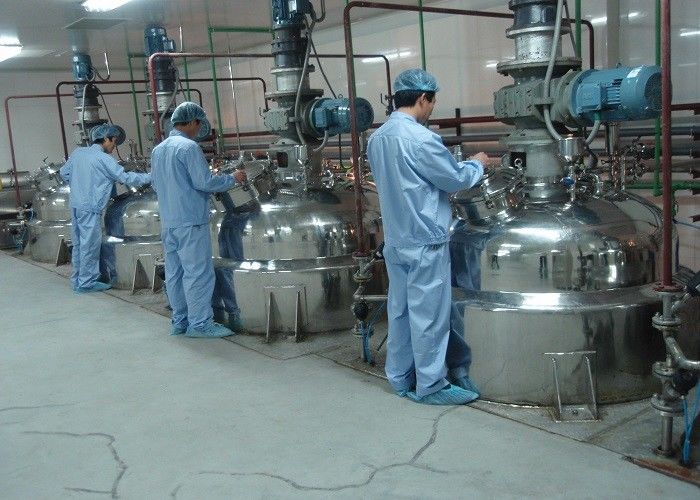 نیمه اتوماتیک مایع صابون مایع تولید خط ISO9001 صدور گواهینامه