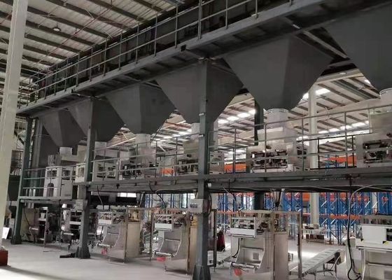 Small Capacity Detergent Powder Post Blending Line Batch Type